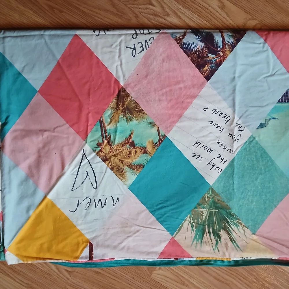Tropical Patchwork Bedding Set